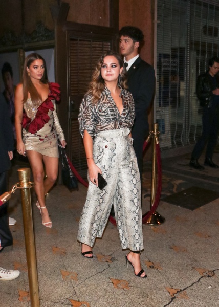 February 16, 2019: Bailee Madison Seen Outside The Vogue Young Hollywood Party
